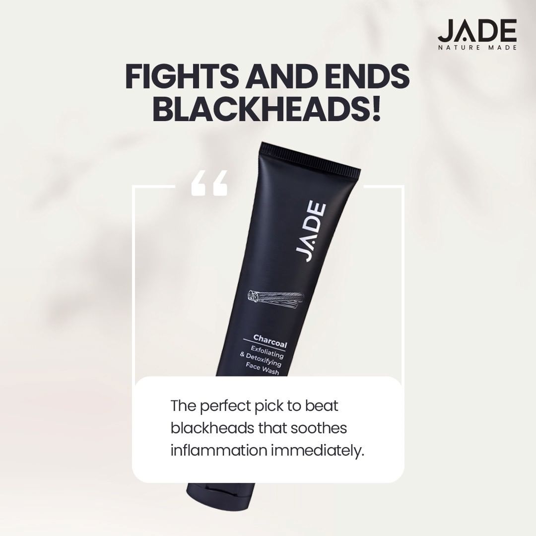 Unlock Clear, Glowing Skin with Jade Charcoal Facewash The Ultimate D