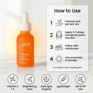 Buy Best Vitamin C Serum Online In Pakistan - JADE