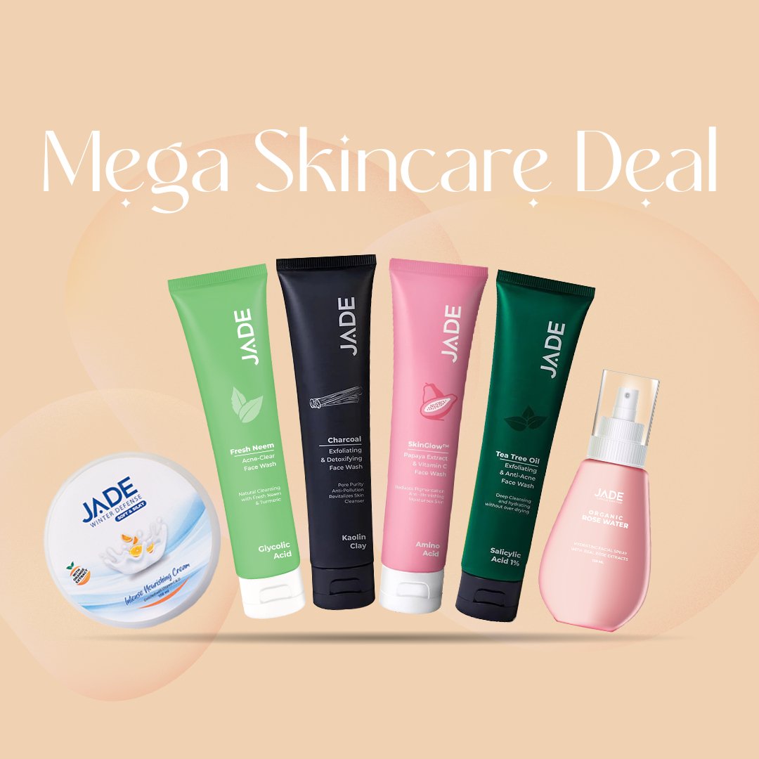 Jade Mega Skin Care Deal: A Comprehensive Skincare Solution with Six