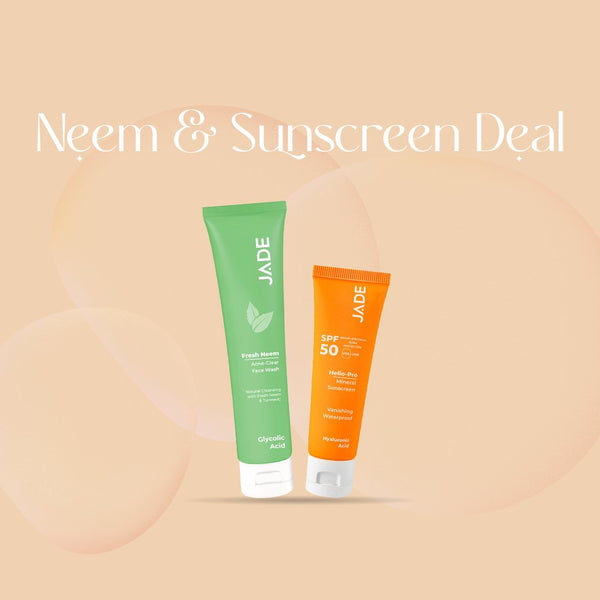 Buy Best Jade Neem + Sunscreen Deal Online In Pakistan - JADE
