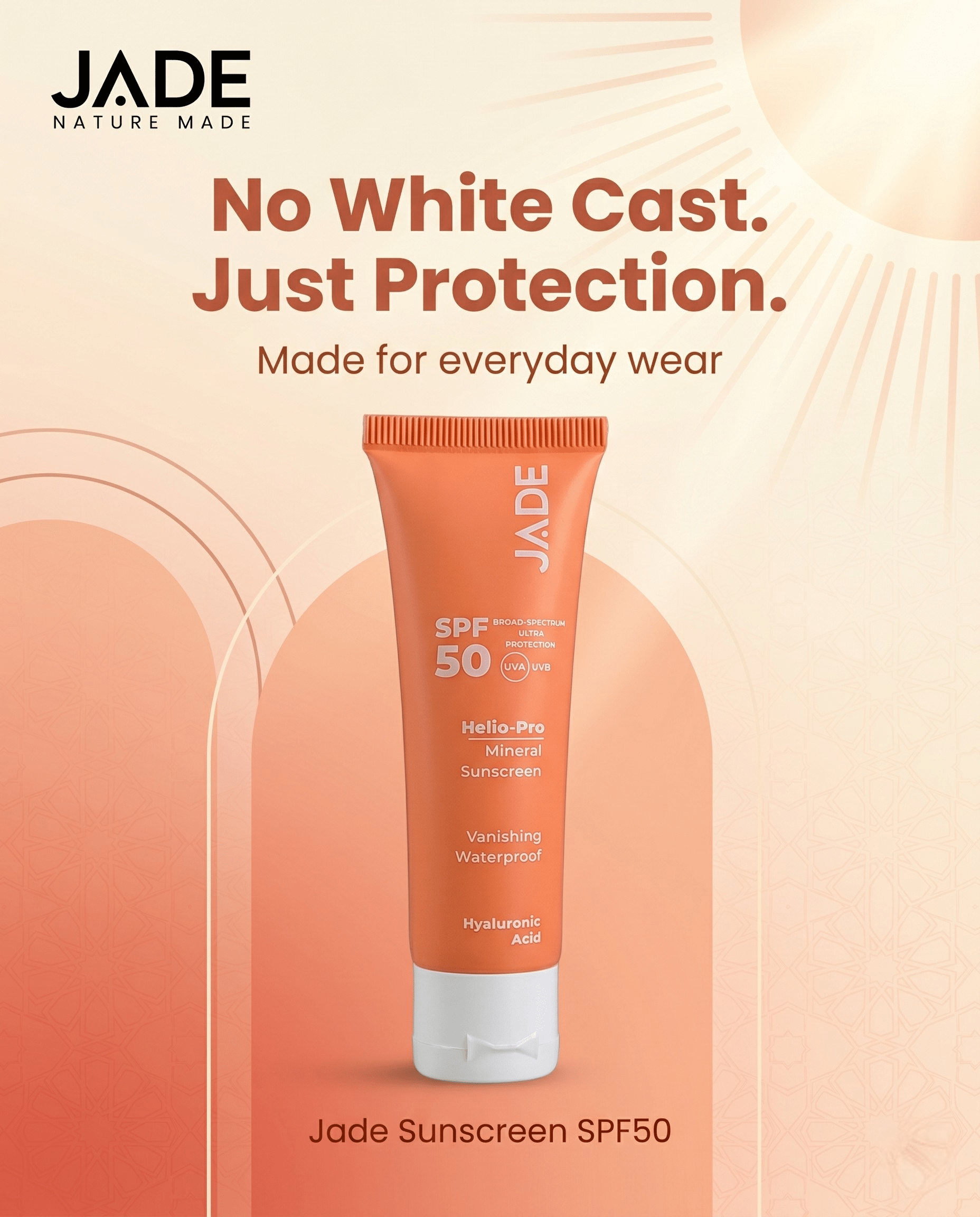 Best Sunscreen in Pakistan: Why JADE Mineral Sunscreen SPF50 Is a Daily Skincare Essential - JADE