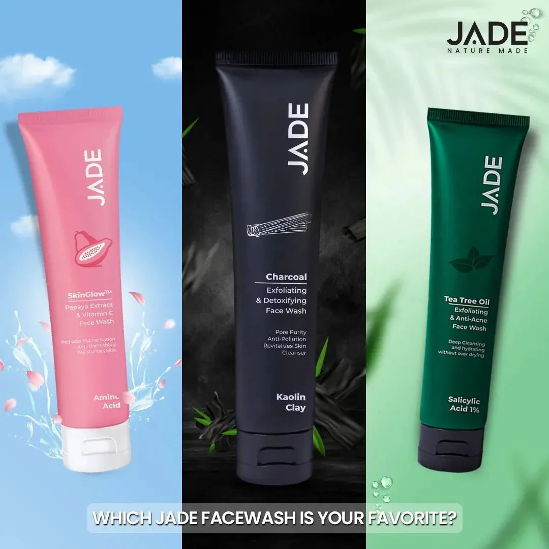 Discover the Best Natural Facewashes in Pakistan with The Jade - JADE