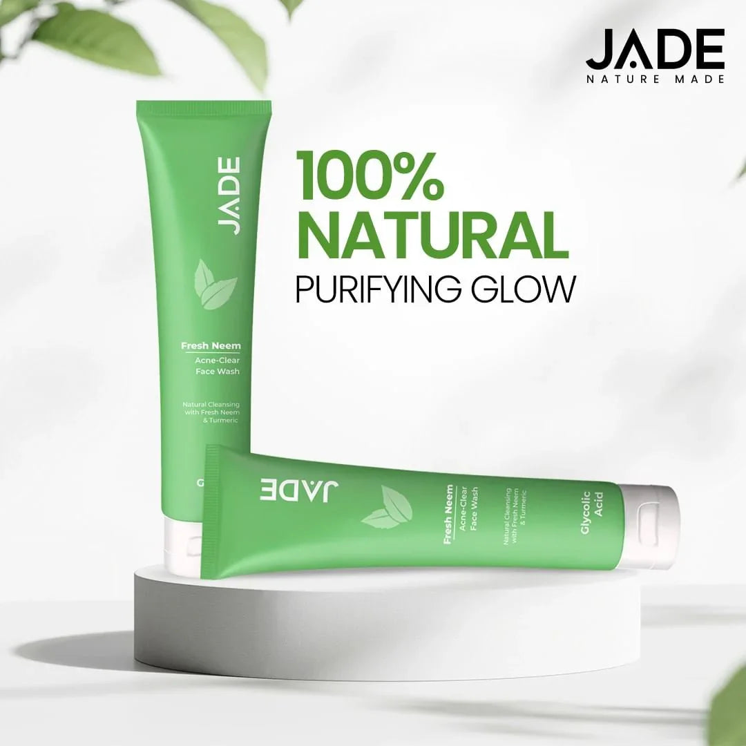 Jade Neem Facewash: A Game-Changer for Clear and Healthy Skin - JADE
