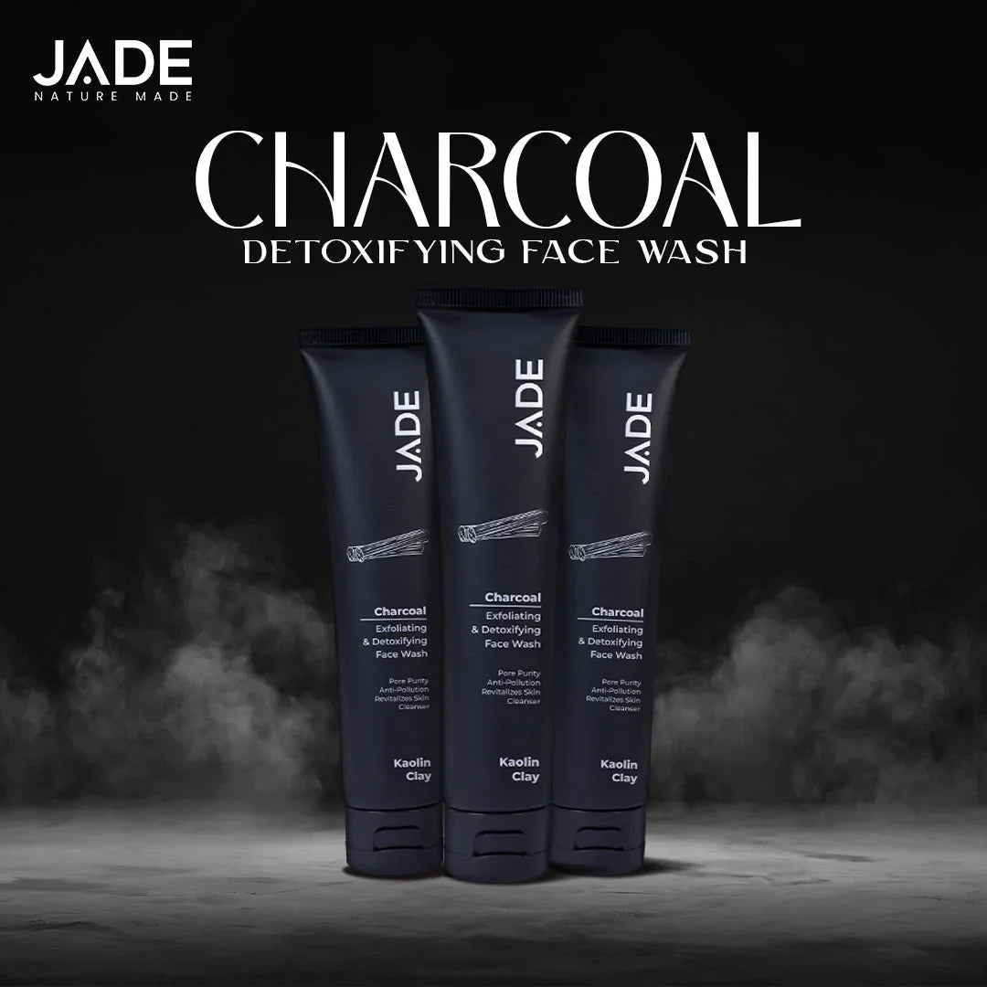 Purify and Refresh with Jade Charcoal Facewash: Ideal for Oily Skin - JADE