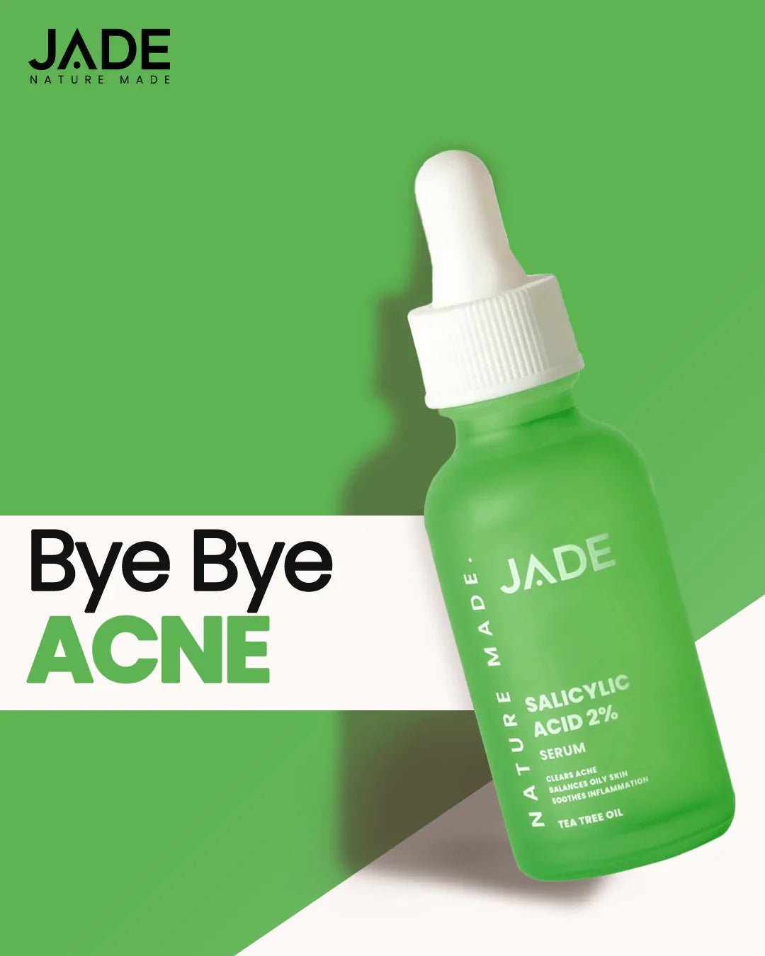 The solution for Acne Scars - Salicylic Acid Serum By Jade.pk - JADE