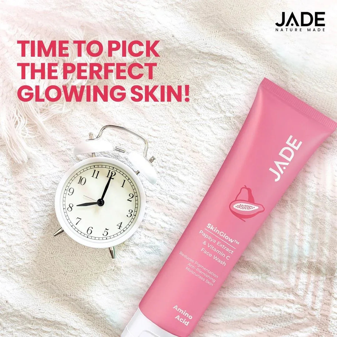 Time to Beat Your Dull Skin! Shop for the Glow that Lasts with the Jade Skin Glow Facewash - JADE