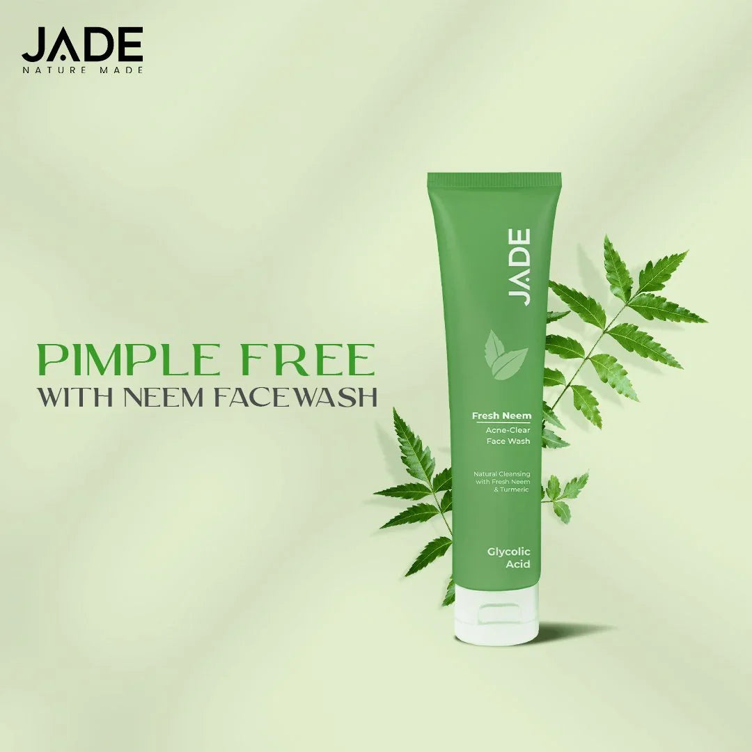 Transform Your Skin Care Routine with Jade Neem Facewash - JADE