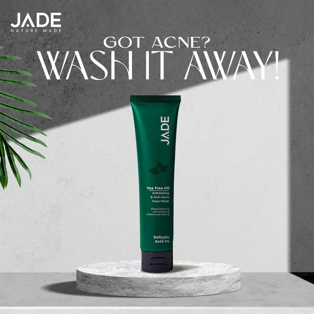 Transform Your Skin with Jade's Tea Tree Oil Facewash - JADE