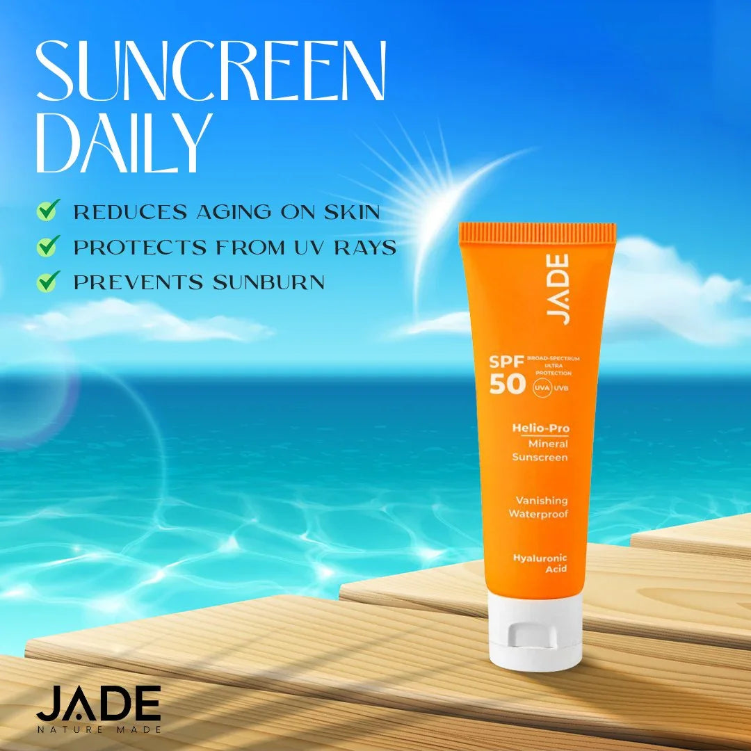 Ultimate Sun Defense: Jade Mineral Sunscreen Helio Pro SPF50 - JADE