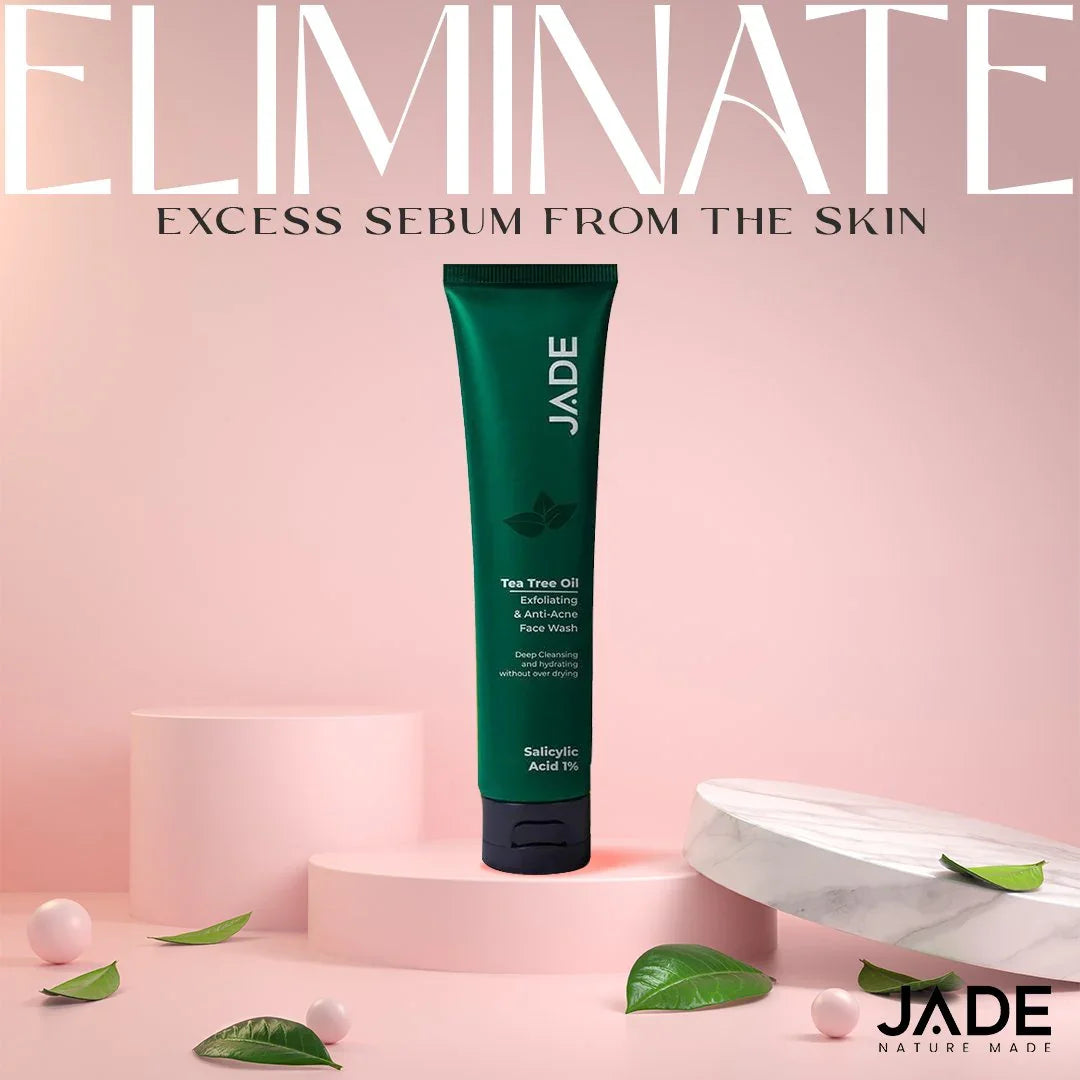Unlock Clearer Skin with Jade Tea Tree Oil Facewash: The Ultimate Acne Solution in Pakistan - JADE