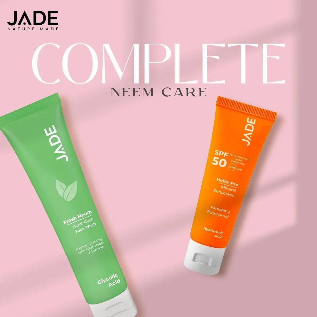 Unlock Radiant Skin with the JADE Neem + Sunscreen Deal - JADE