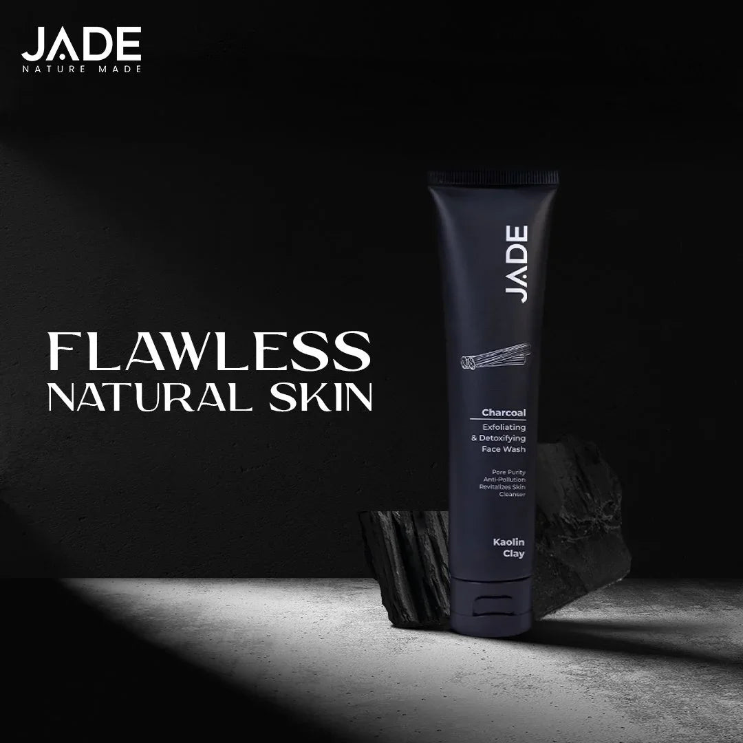 Unveil a Radiant Complexion with Jade Charcoal Facewash - JADE