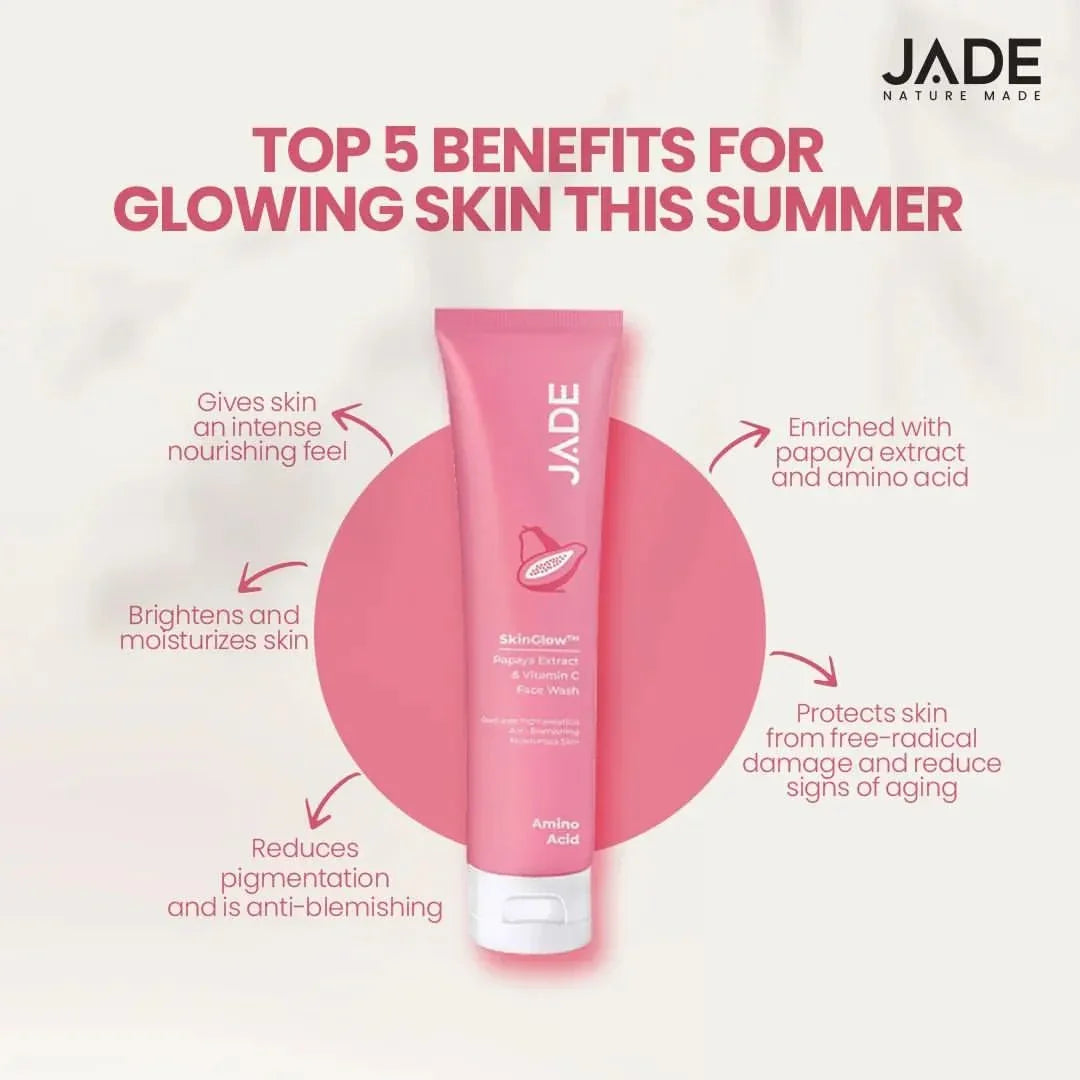 Unveiling the Secret to Radiant Skin with Jade Skin Glow Facewash - JADE