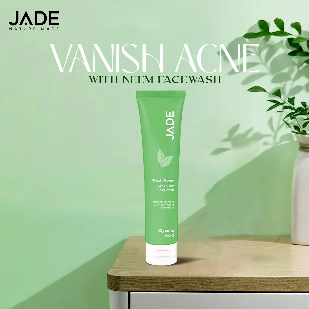 Winter Skincare Glow with Jade Neem Facewash - JADE