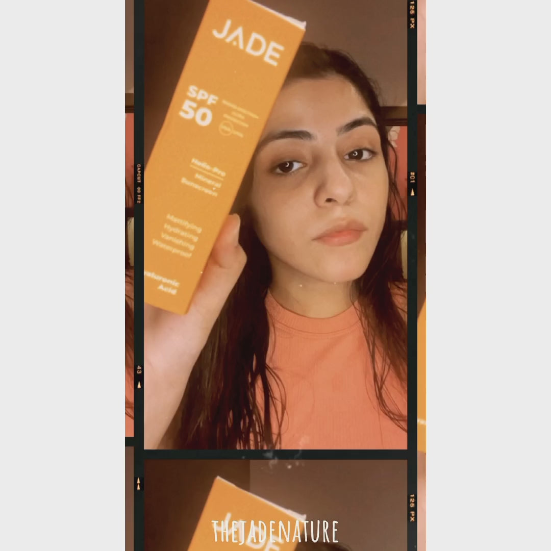 Jade Mineral Sunscreen Helio Pro SPF50 - 50Ml - JADE